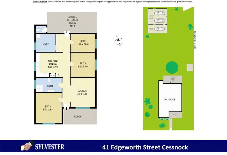 Floorplan of Homely house listing, 41 Edgeworth Street, Cessnock NSW 2325