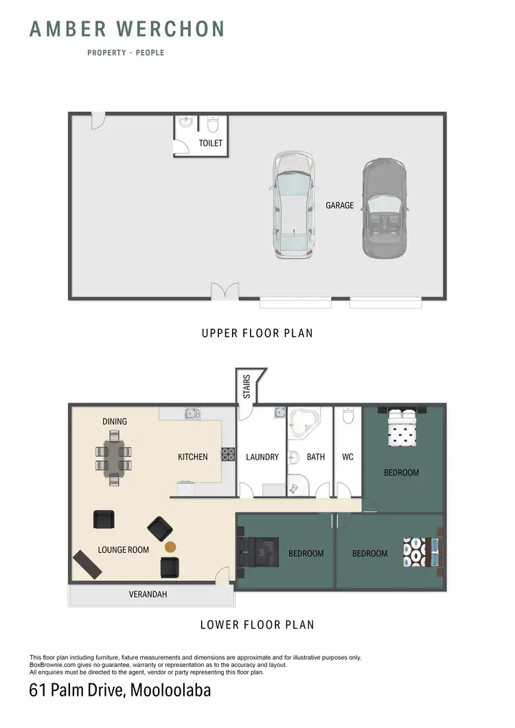 Floorplan of Homely house listing, 61 Palm Drive, Mooloolaba QLD 4557
