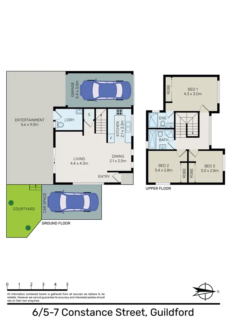 Floorplan of Homely house listing, 6/5-7 Constance Street, Guildford NSW 2161