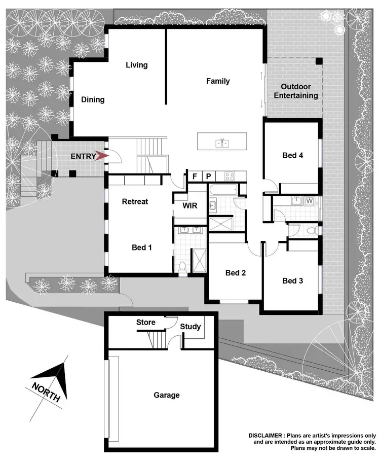 Floorplan of Homely house listing, 2/43 Hurley Street, Mawson ACT 2607