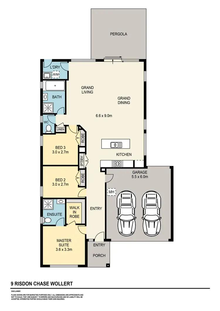 Floorplan of Homely house listing, 9 Risdon Chase, Wollert VIC 3750