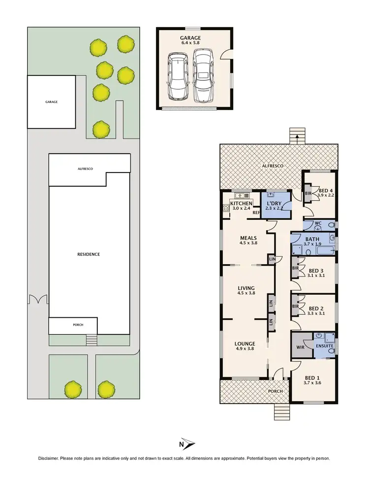 Floorplan of Homely house listing, 7 Best Street, Reservoir VIC 3073