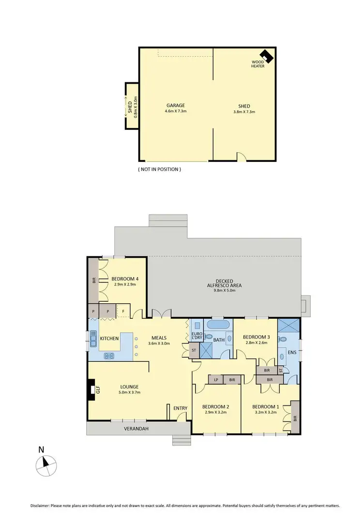 Floorplan of Homely house listing, 11 Grant Avenue, Gisborne VIC 3437