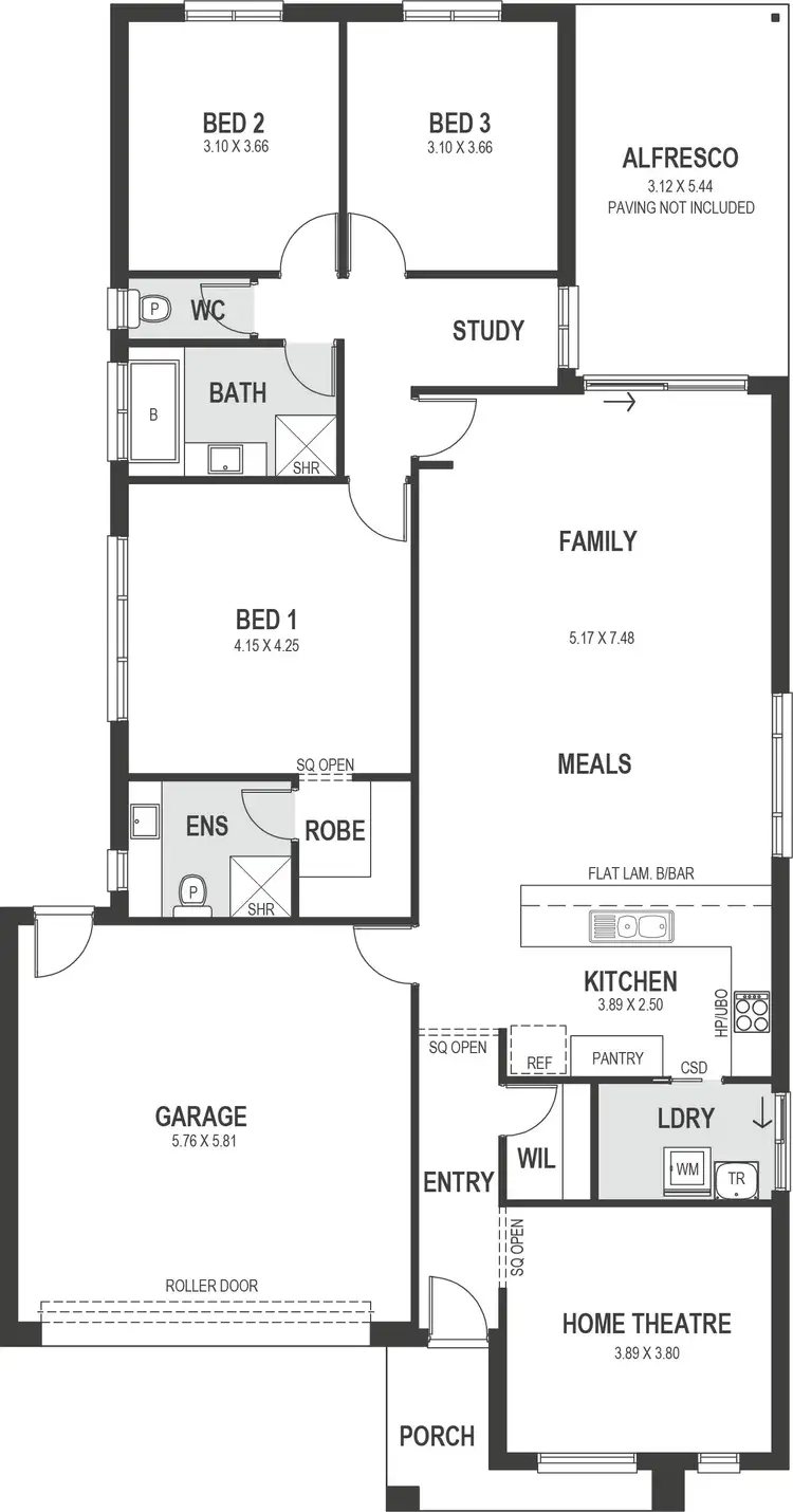 Floorplan of Homely house listing, 29 Espial Street, Seaford Heights SA 5169