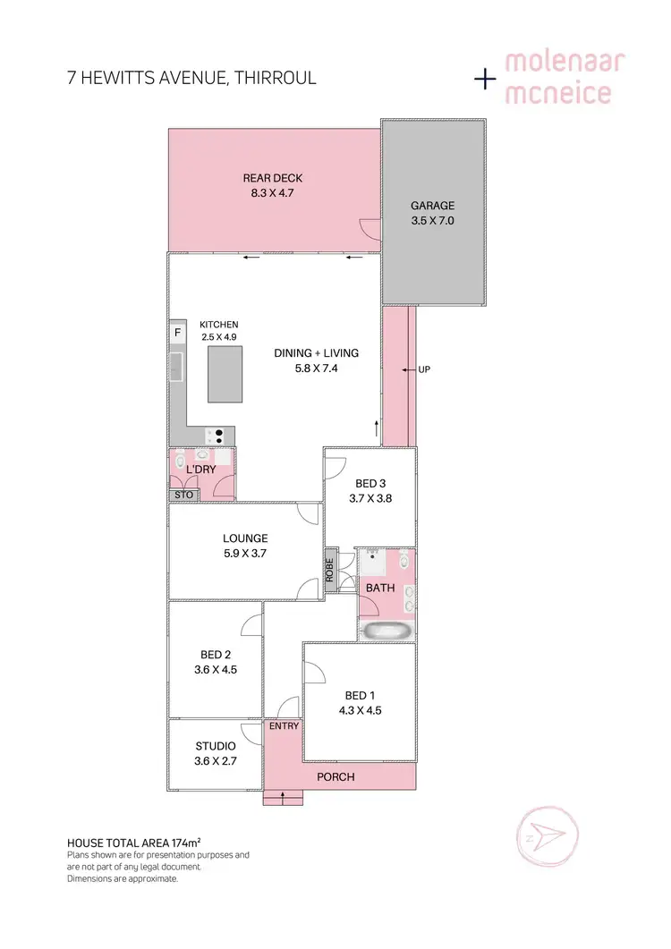 Floorplan of Homely house listing, 7 Hewitts Avenue, Thirroul NSW 2515
