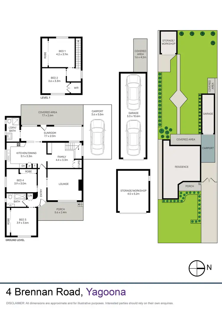 Floorplan of Homely house listing, 4 Brennan Road, Yagoona NSW 2199