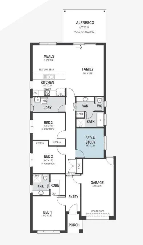 Floorplan of Homely house listing, 12 Rivitalo Avenue, Munno Para SA 5115