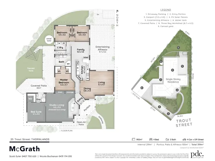 Floorplan of Homely house listing, 25 Trout Street, Thornlands QLD 4164