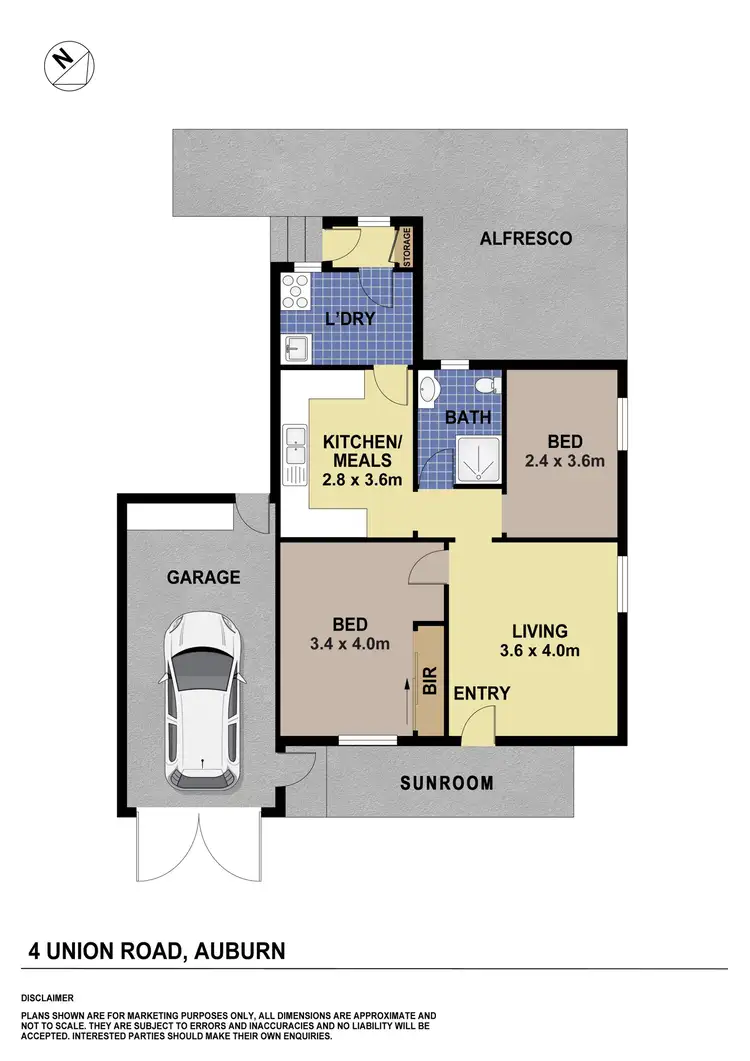 Floorplan of Homely house listing, 4 Union Road, Auburn NSW 2144