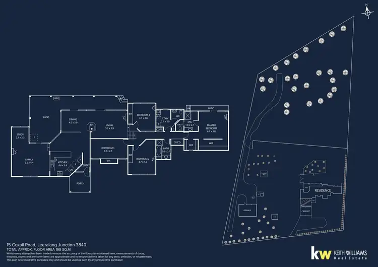 Floorplan of Homely house listing, 15 Coxall Road, Jeeralang Junction VIC 3840