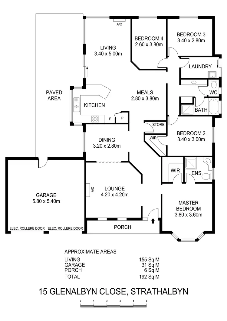 Floorplan of Homely house listing, 15 Glenalbyn Close, Strathalbyn SA 5255