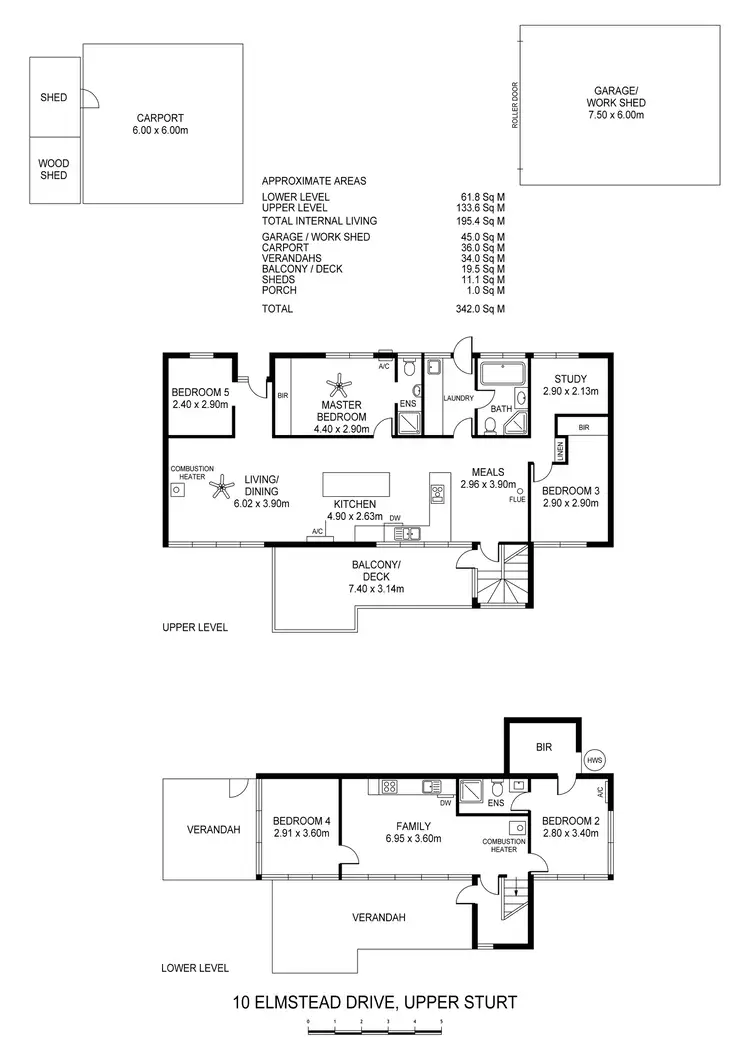 Floorplan of Homely house listing, 10 Elmstead Drive, Upper Sturt SA 5156