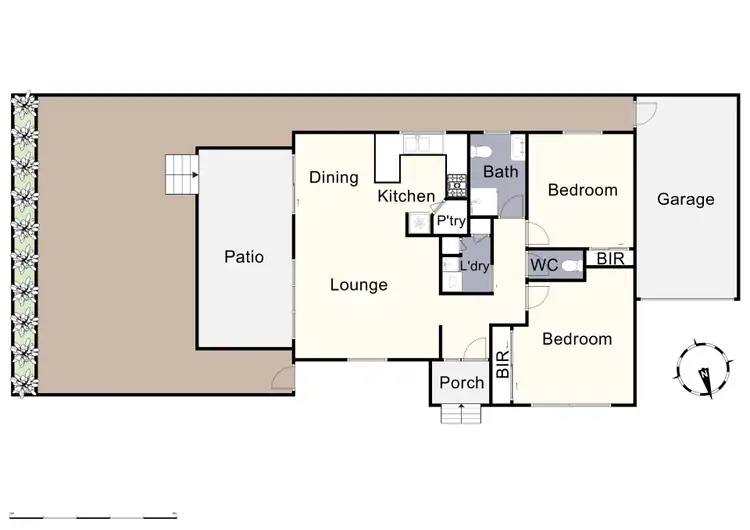 Floorplan of Homely unit listing, 6/2-4 Tormore Road, Boronia VIC 3155