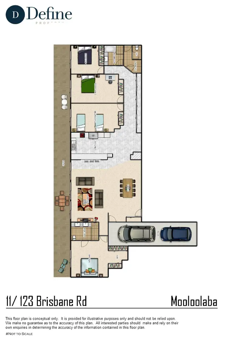 Floorplan of Homely unit listing, 11/123 Brisbane Road, Mooloolaba QLD 4557