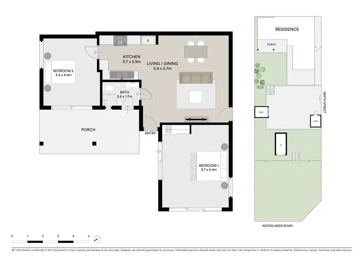 Floorplan of Homely house listing, 100 Woodlands Road, Taren Point NSW 2229