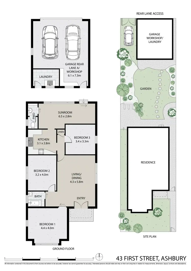 Floorplan of Homely house listing, 43 First Street, Ashbury NSW 2193
