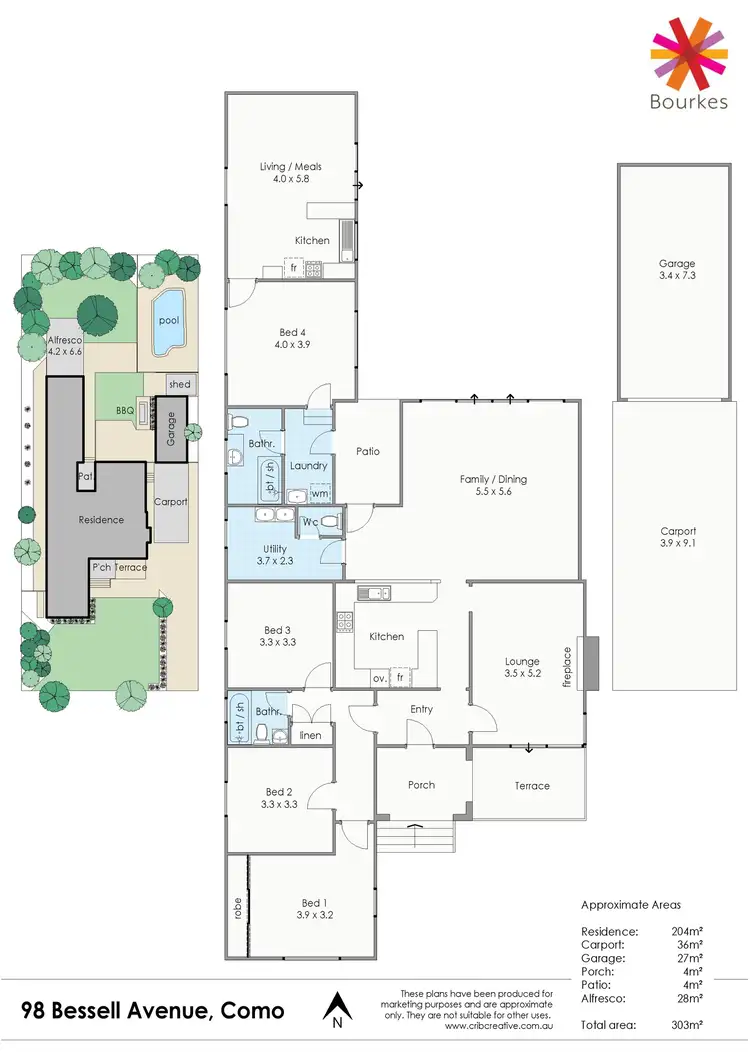 Floorplan of Homely house listing, 98 Bessell Avenue, Como WA 6152
