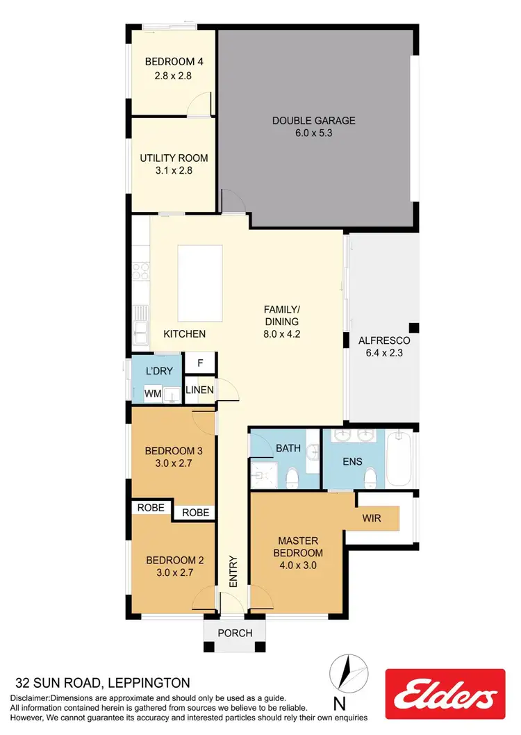 Floorplan of Homely house listing, 32 Sun Road, Leppington NSW 2179