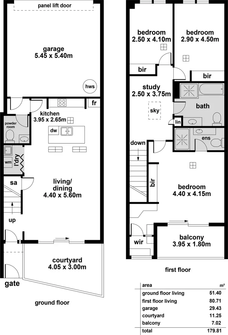 Floorplan of Homely house listing, 2/211-219 Gilles Street, Adelaide SA 5000
