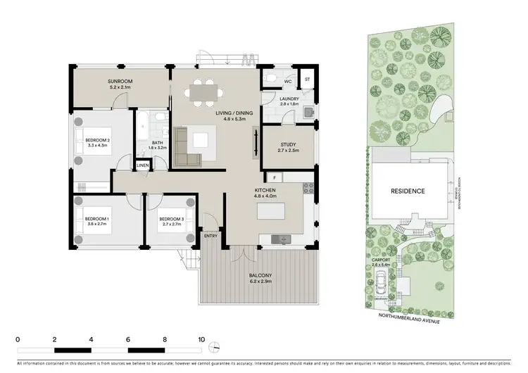 Floorplan of Homely house listing, 39 Northumberland Avenue, Mount Colah NSW 2079