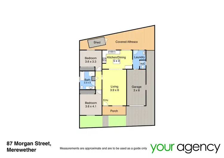 Floorplan of Homely villa listing, 1/87 Morgan Street, Merewether NSW 2291