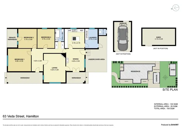 Floorplan of Homely house listing, 63 Veda Street, Hamilton NSW 2303