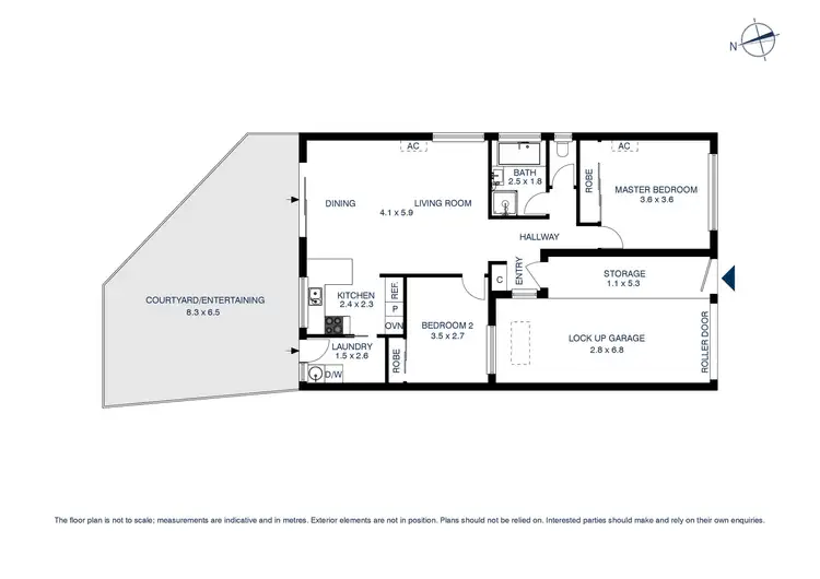 Floorplan of Homely villa listing, 17/1 Myrtle Street, Prospect NSW 2148