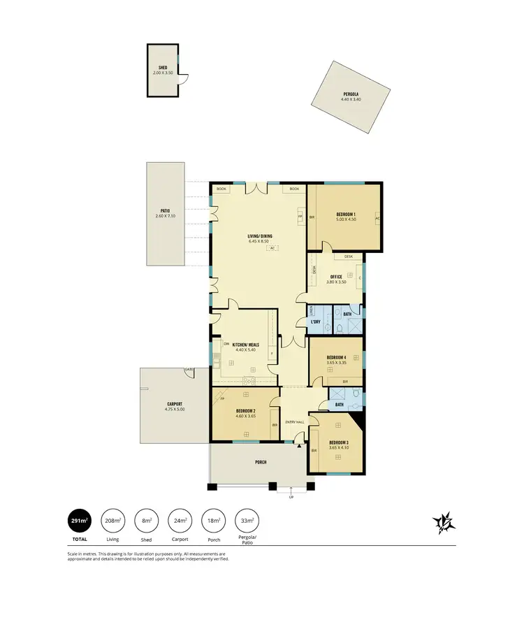 Floorplan of Homely house listing, 48 Windsor Road, Glenunga SA 5064