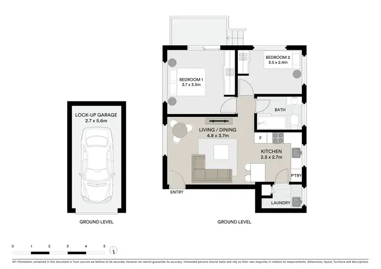 Floorplan of Homely apartment listing, 1/23 Redman Road, Dee Why NSW 2099