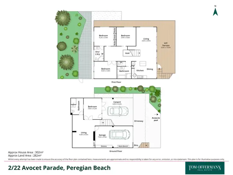 Floorplan of Homely unit listing, 2/22 Avocet Parade, Peregian Beach QLD 4573