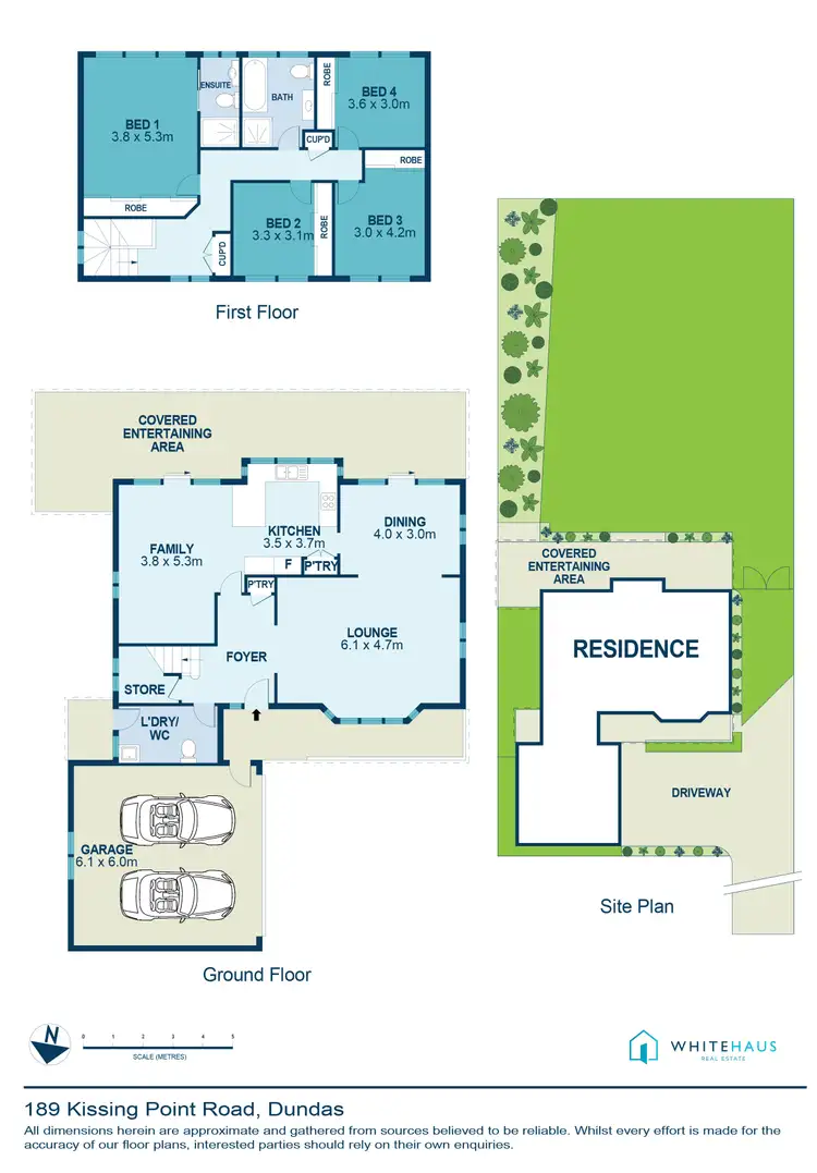 Floorplan of Homely house listing, 189 Kissing Point Road, Dundas NSW 2117