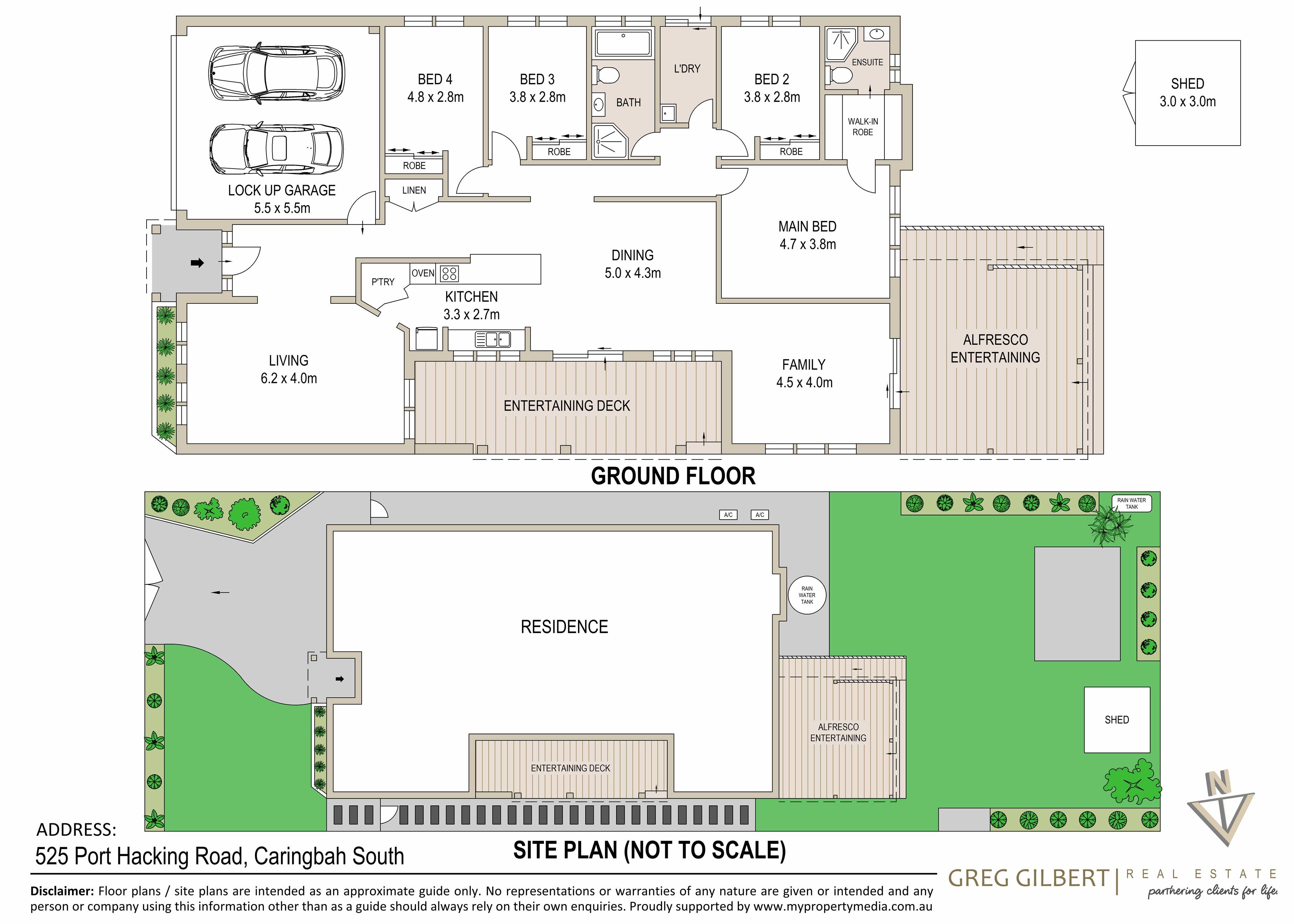 Floorplan of Homely house listing, 525 Port Hacking Road, Caringbah South NSW 2229