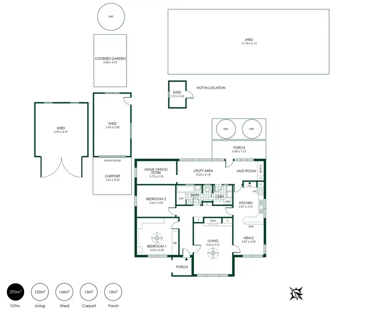 Floorplan of Homely house listing, 14 Klose Road, Mount Torrens SA 5244