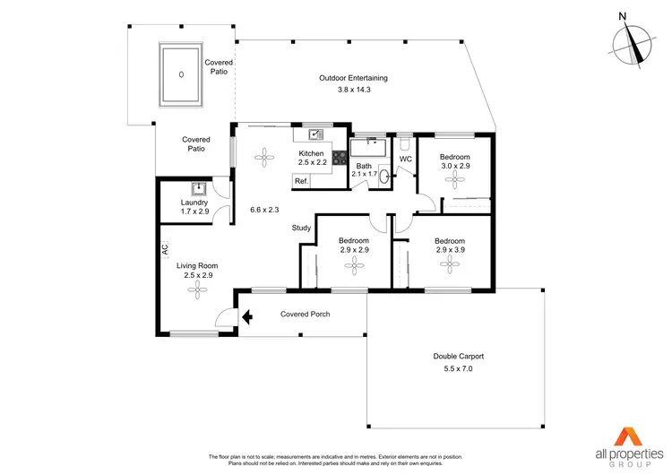 Floorplan of Homely house listing, 35 Strathallen Drive, Boronia Heights QLD 4124