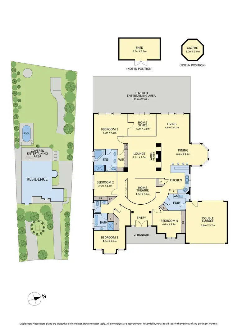 Floorplan of Homely house listing, 52 Skyline Drive, Gisborne VIC 3437