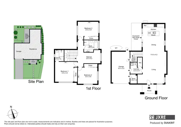 Floorplan of Homely townhouse listing, 1/9 Cleary Court, Clayton South VIC 3169