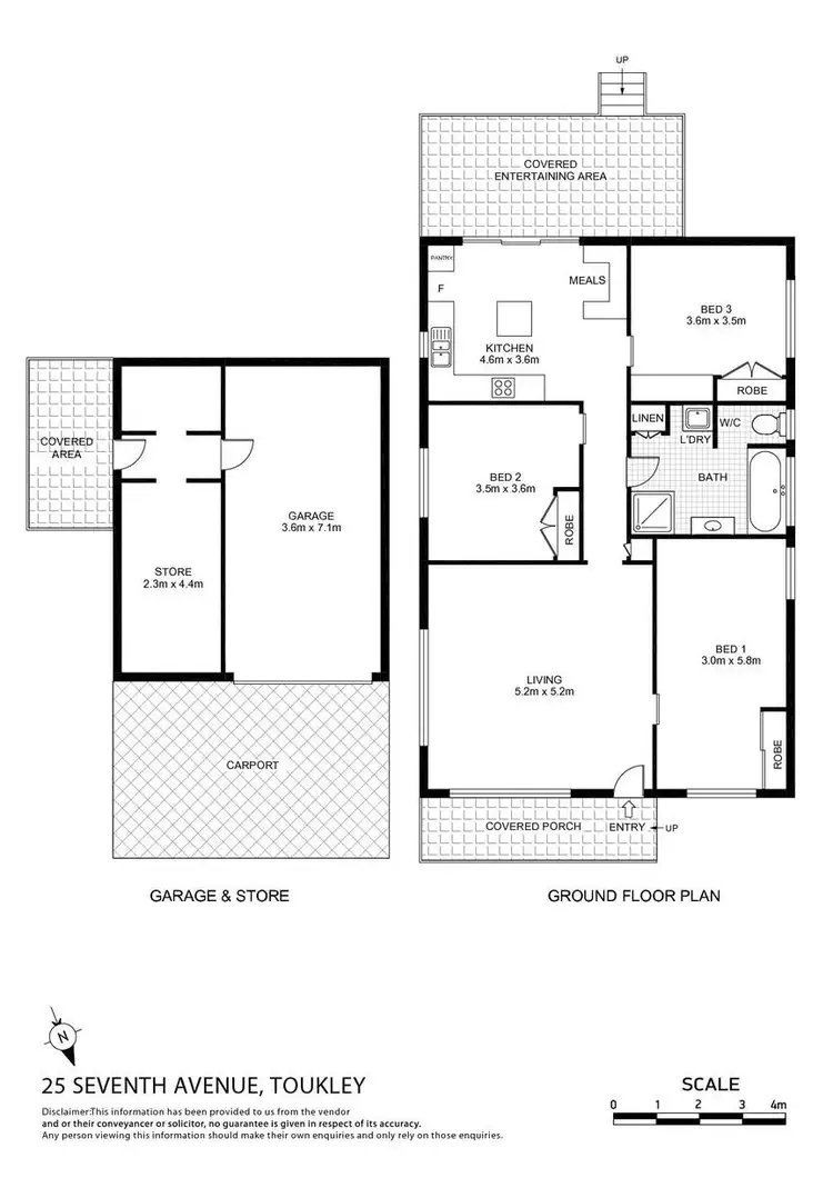 Floorplan of Homely house listing, 25 Seventh Avenue, Toukley NSW 2263