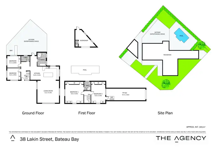 Floorplan of Homely house listing, 38 Lakin Street, Bateau Bay NSW 2261