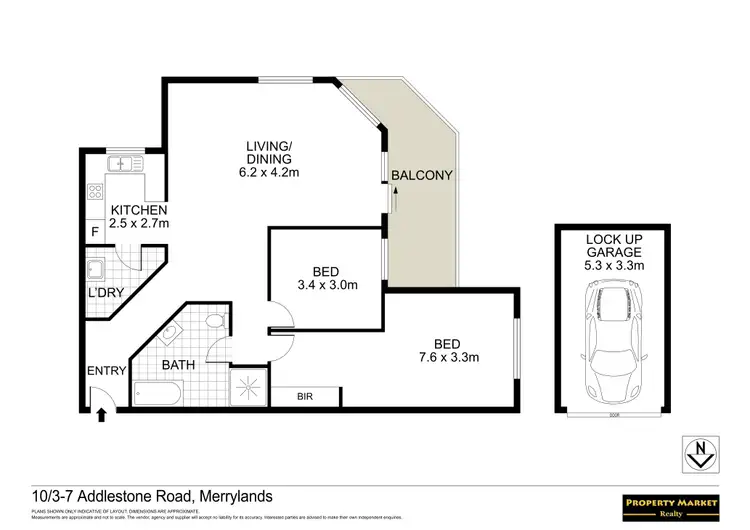 Floorplan of Homely apartment listing, 10/3-7 Addlestone Road, Merrylands NSW 2160