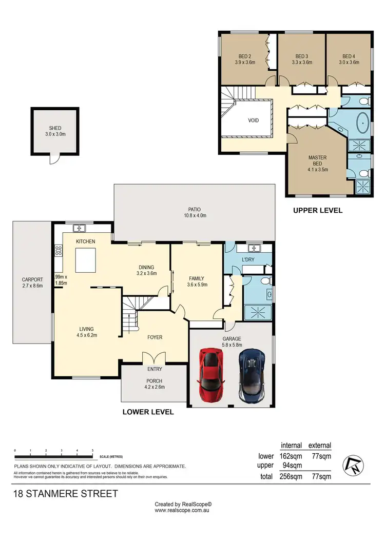 Floorplan of Homely house listing, 18 Stanmere Street, Carindale QLD 4152