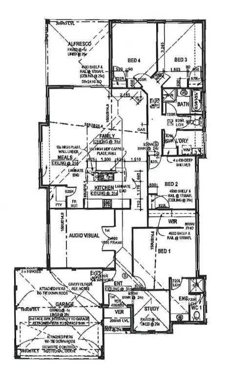 Floorplan of Homely house listing, 34 Whitehorse Drive, Harrisdale WA 6112