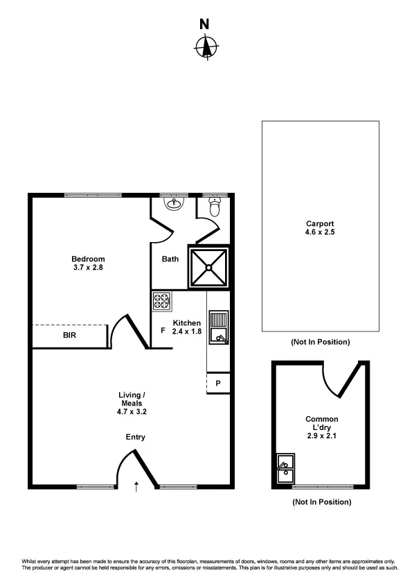 Floorplan of Homely apartment listing, 6/52-58 Sargood Street, Altona VIC 3018