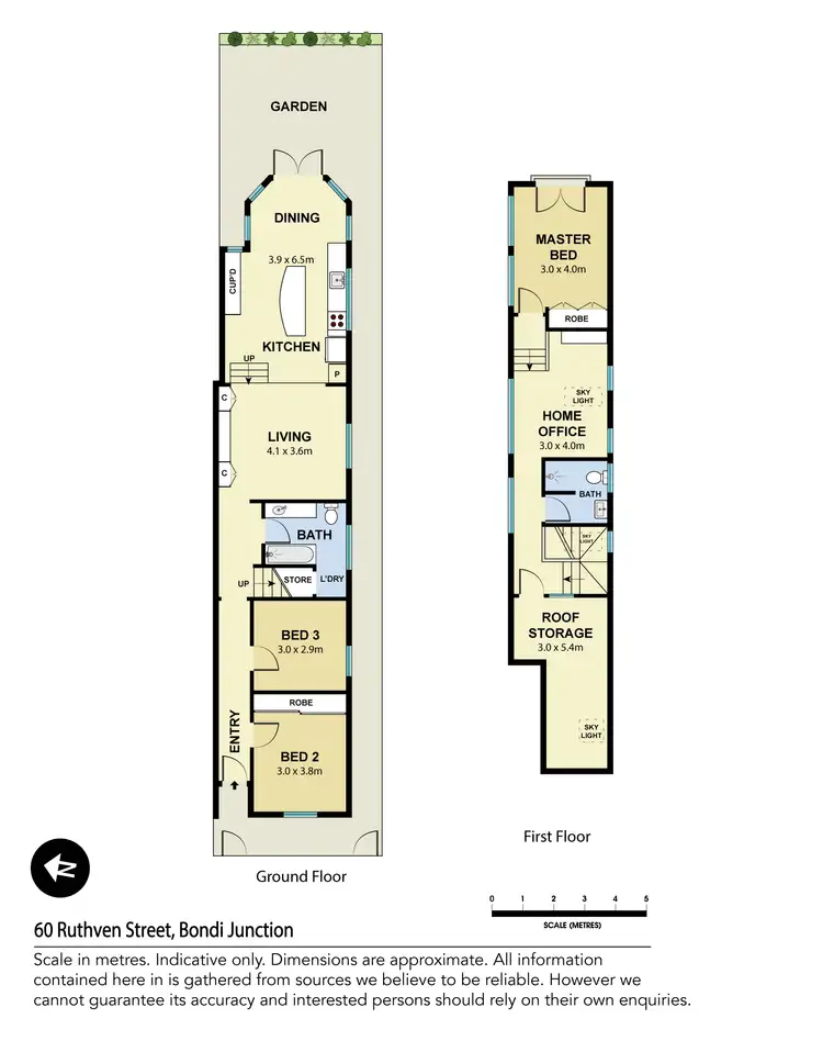 Floorplan of Homely house listing, 60 Ruthven Street, Bondi Junction NSW 2022