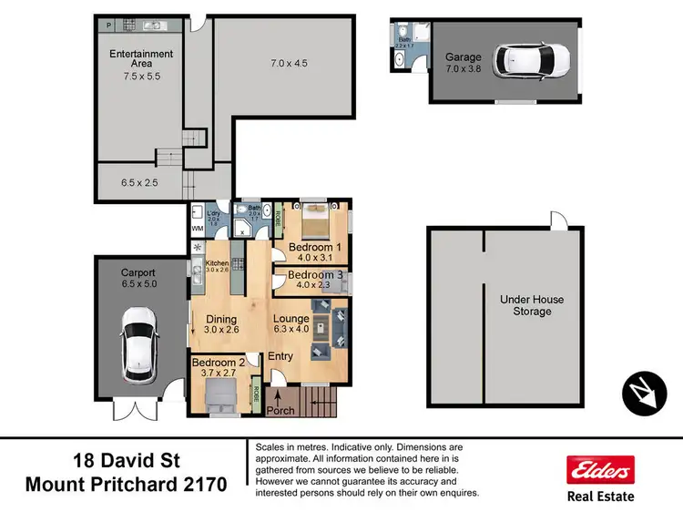 Floorplan of Homely house listing, 18 David Street, Mount Pritchard NSW 2170