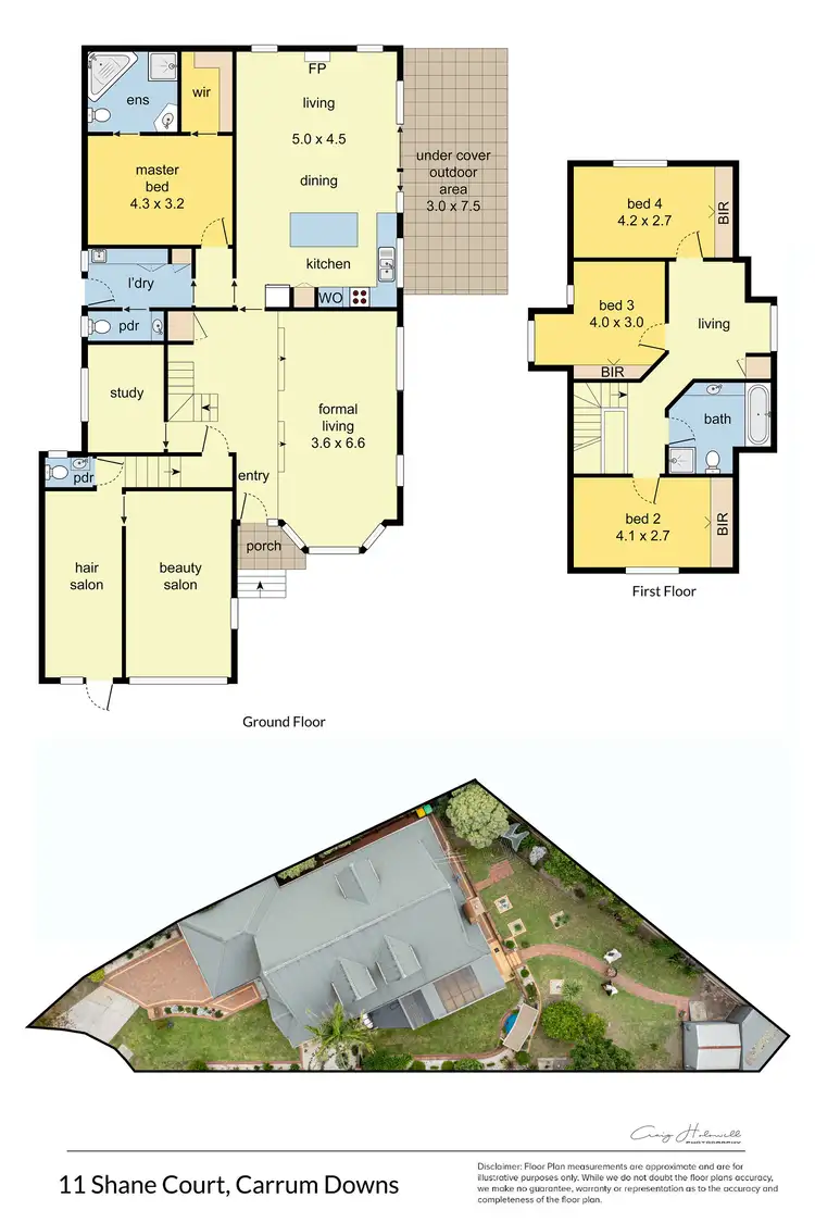 Floorplan of Homely house listing, 11 Shane Court, Carrum Downs VIC 3201