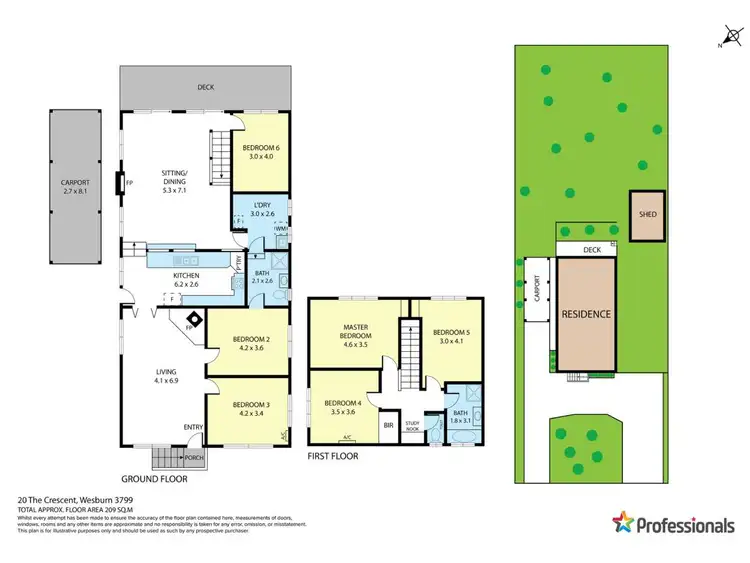 Floorplan of Homely house listing, 20 The Crescent, Wesburn VIC 3799