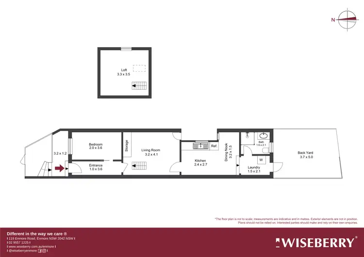 Floorplan of Homely house listing, 22 Augustus Street, Enmore NSW 2042
