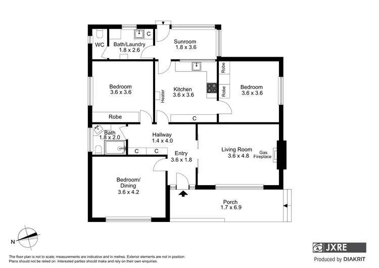Floorplan of Homely house listing, 60 Koonawarra Street, Clayton VIC 3168