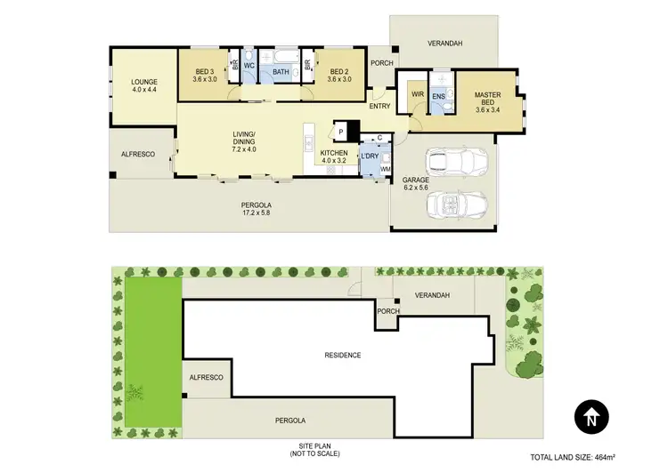 Floorplan of Homely house listing, 23 Manny Paul Circuit, Burnside Heights VIC 3023