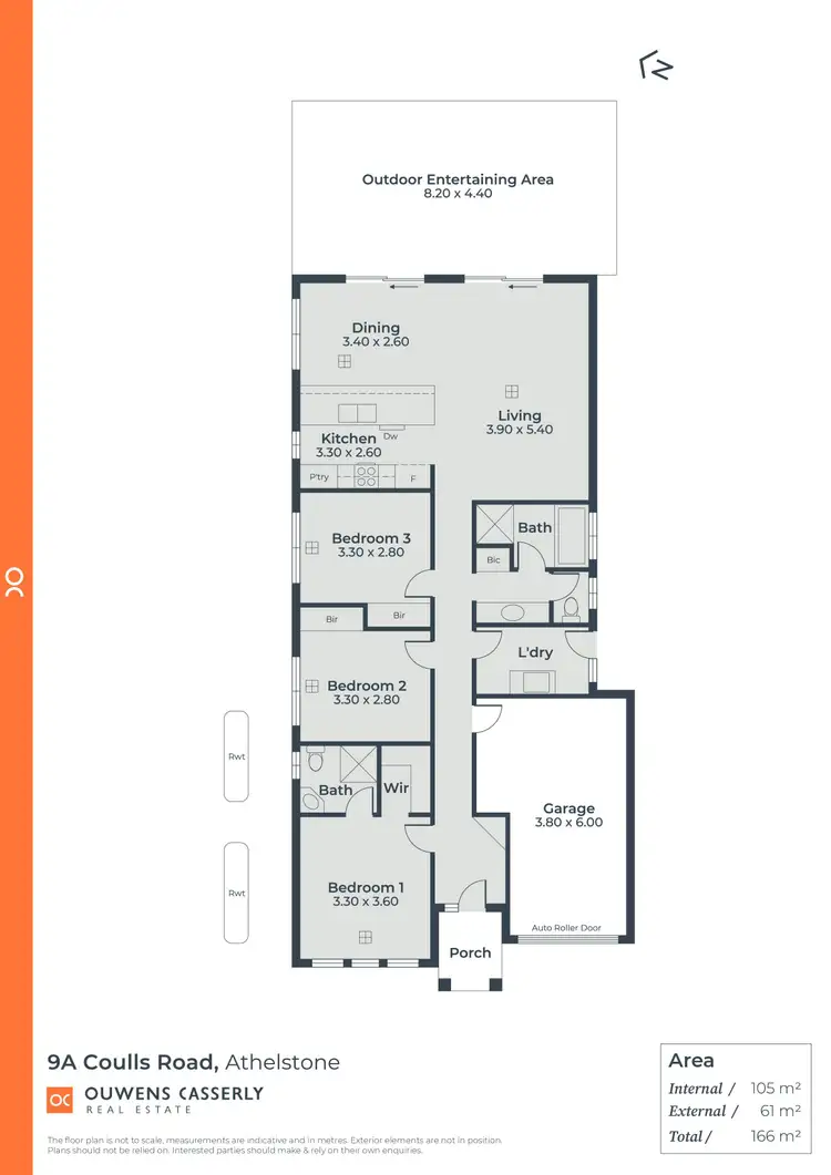 Floorplan of Homely house listing, 9a Coulls Road, Athelstone SA 5076